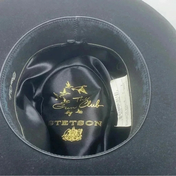 Stetson Diamond Jim Gun Club Hat fur felt size 7 western hunting rodeo - Picture 8 of 9